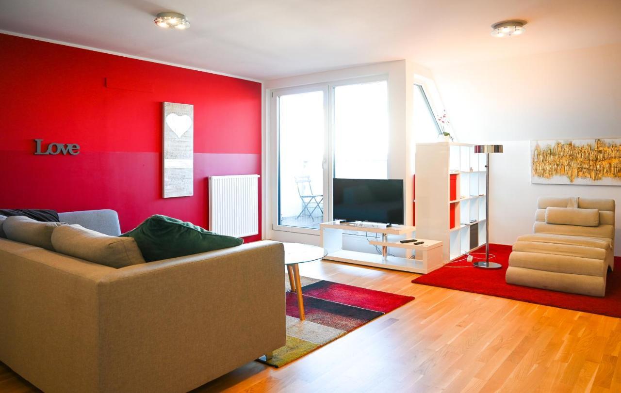 Modern Duplex Museumsquartier Apartment Viena Exterior foto