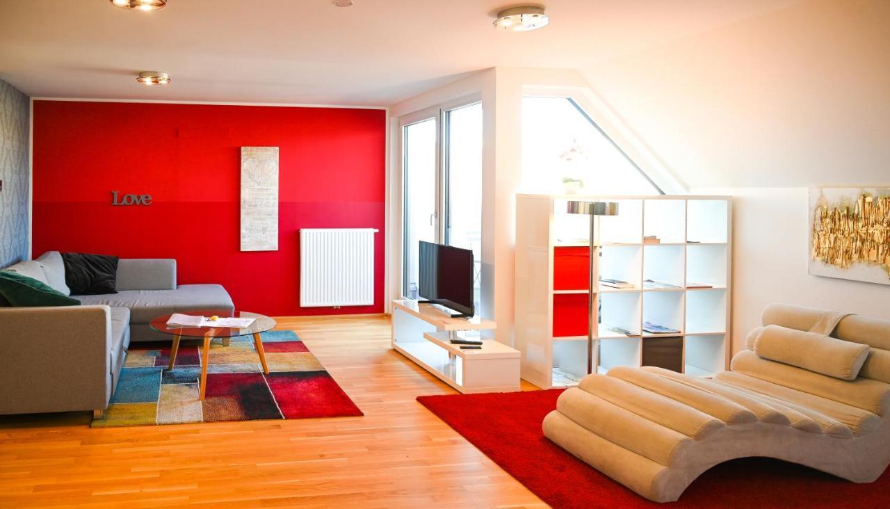 Modern Duplex Museumsquartier Apartment Viena Exterior foto