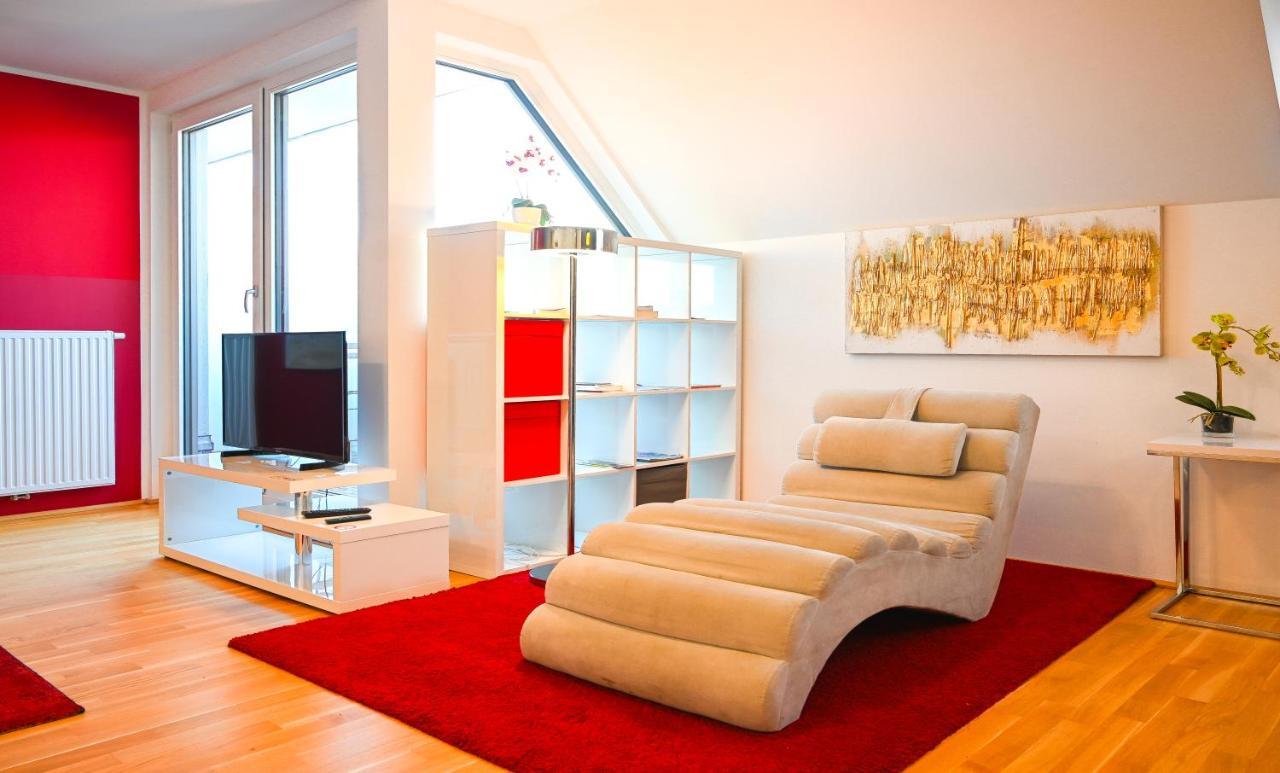 Modern Duplex Museumsquartier Apartment Viena Exterior foto